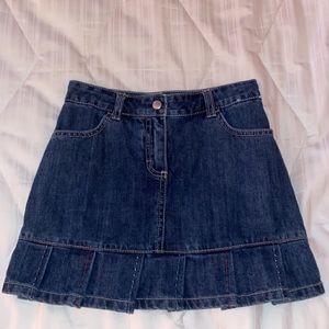 Gymboree Girls Jean Skirt size 7.